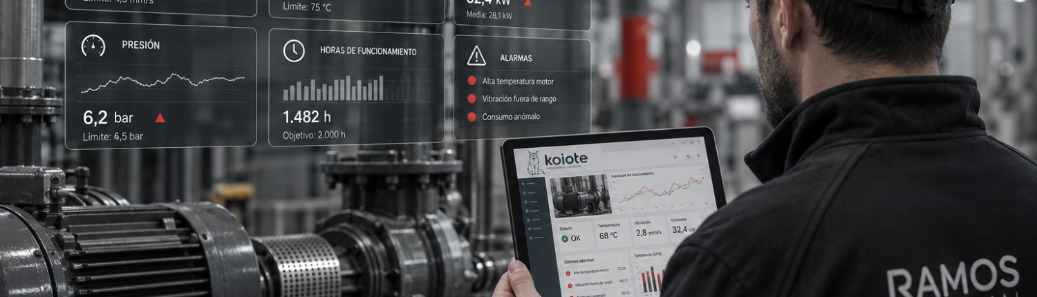 Datos de máquina anticipar averías